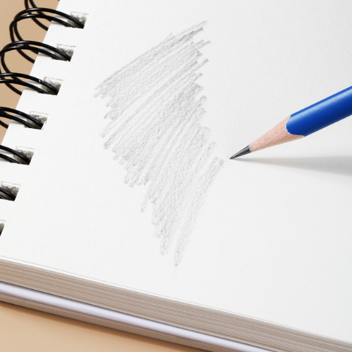 Spiral Portrait Sketch Book 60 Shts 16gsm Ast