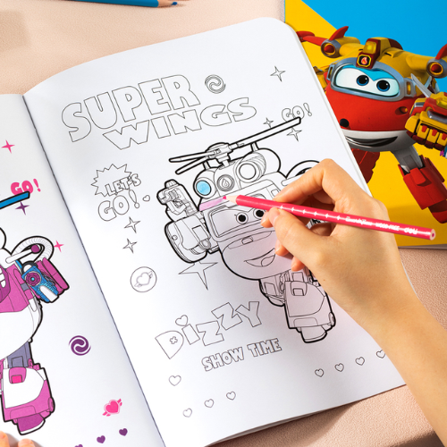Coloring Book A4 12 Sheets
