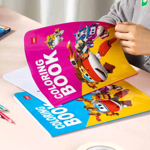 Coloring Book A4 12 Sheets