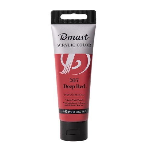 Dmast Acrylic Color 75ml Deep Red