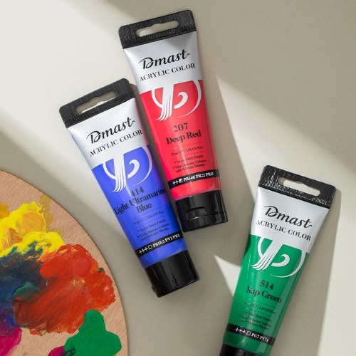 Dmast Acrylic Color 75ml Deep Red