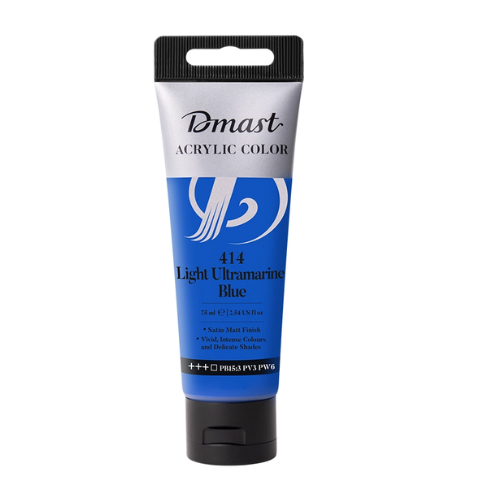 Dmast Acrylic Color 75ml Light Ultramarine Blue