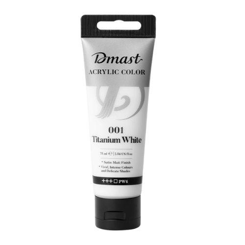 Dmast Acrylic Color 75ml Titanium White