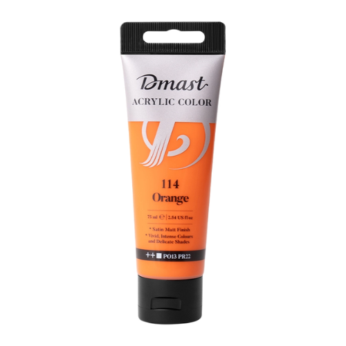 Dmast Acrylic Color 75ml Orange