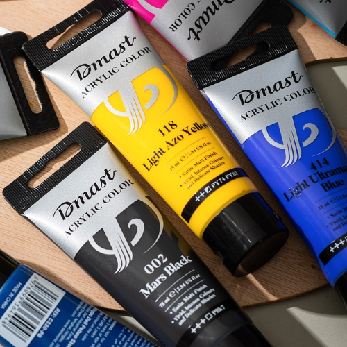 Dmast Acrylic Color 75ml Light Azo Yellow