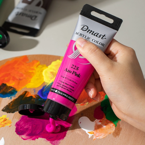 Dmast Acrylic Color 75ml Azo Pink
