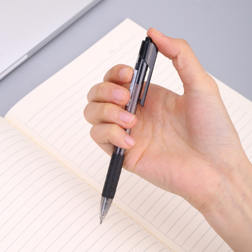 Retractable S/Ballpoint Pen.7mm(1x12)(BK)