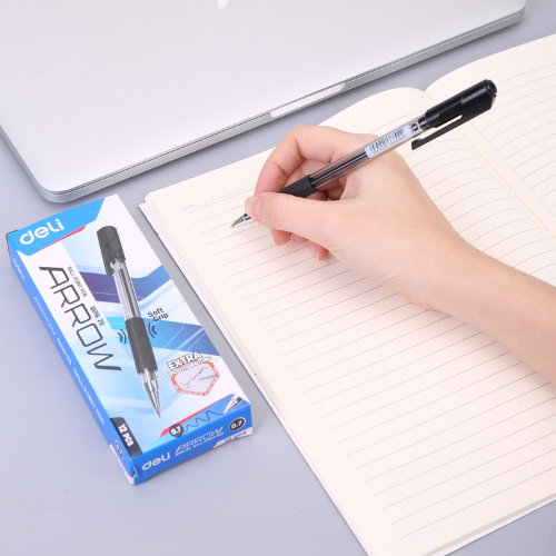Smooth Ball Point Pen.7mm(1xx12)(BK)Arrow