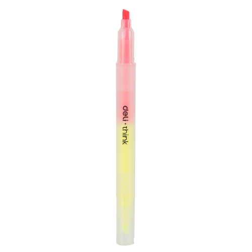 Deli Dual Tip Highlighter(1x6)Asst