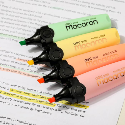 Highlighter Macaron(1X4)