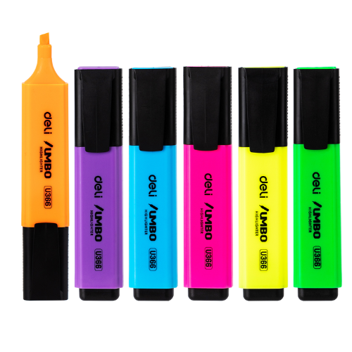 Jumbo Highlighter Set(1x6)Chisel Tip