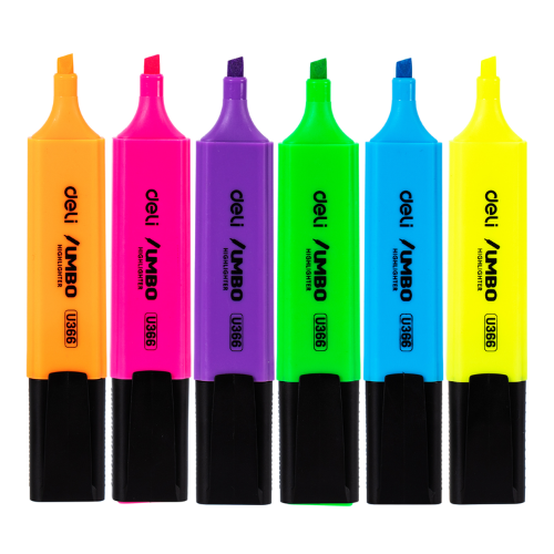 Jumbo Highlighter Set(1x6)Chisel Tip