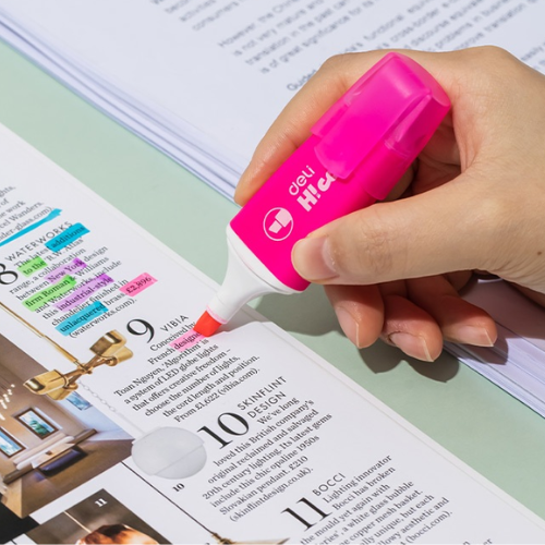 Mini Highlighter Asst (1x6)