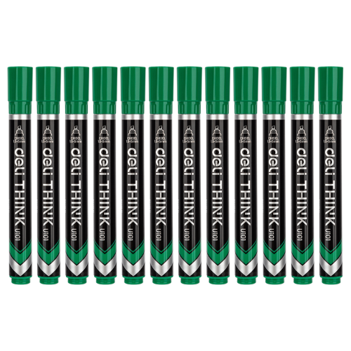 Permanent Marker Chisel Think (Green)(1x12)