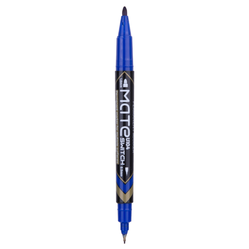Dual Tip Permanant/M E0.5mm/1.0mm(1x12)Blue