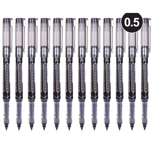 Roller Pen .5mm Black(1x12)