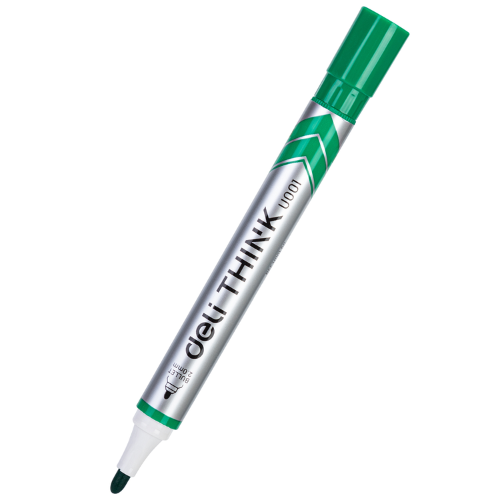 Dry Erase Marker Bullet Think Green (1x12)
