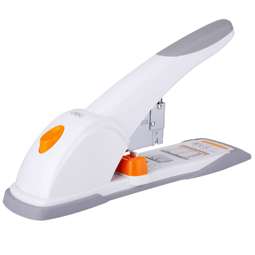 Deli Heavy Duty Stapler (White,Grey)120 Sheet