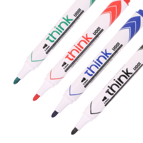 Dry Erase Marker Bullet 2.00mm(1x4)(ASST)