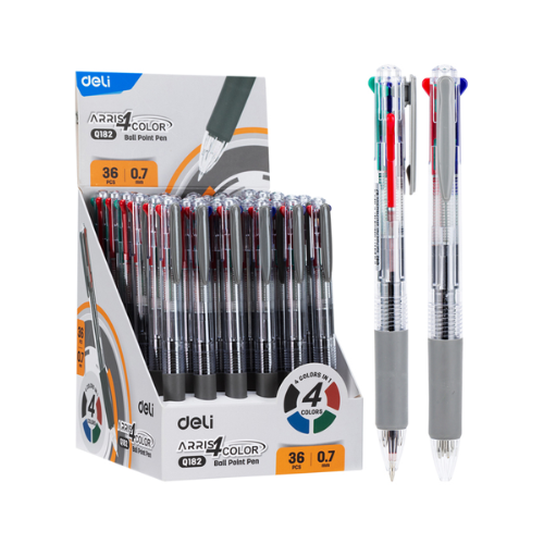 Retractable Smooth B/Pen.7mm 4color(1x36)