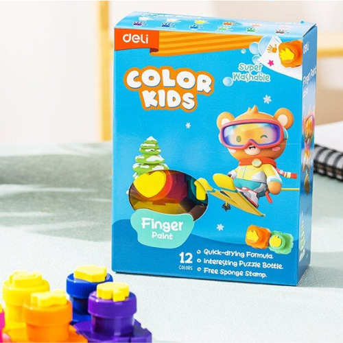 Finger Paint 18ml 12 Colors