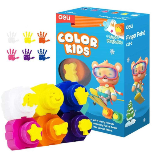 Finger Paint 18ml 6 Colors