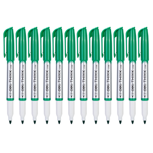 Dry Eraser Marker Bullet Pen Type GN (1X12)
