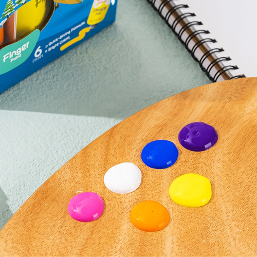 Finger Paint 75ml 6 Colors