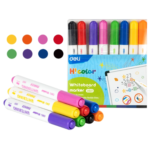 Whiteboard Marker Bullet Tip(1x8)
