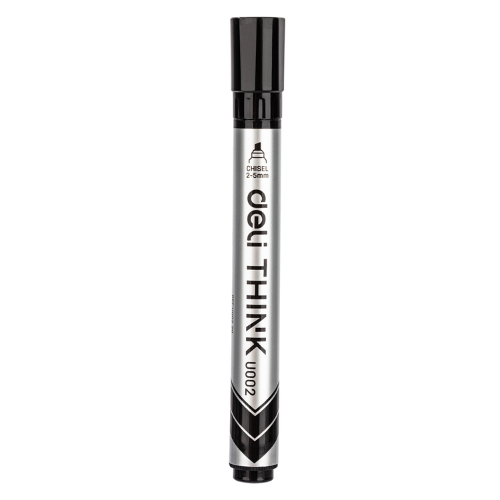 Dry Erase Marker Black Chisel (1x12)