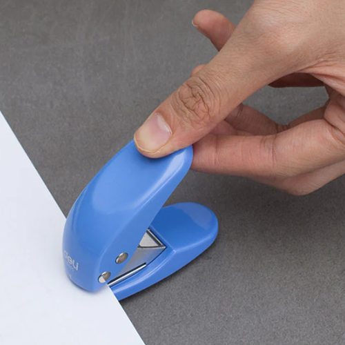 Deli Mini Single-Hole Punch