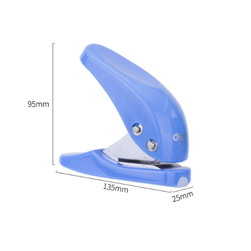 Deli Mini Single-Hole Punch