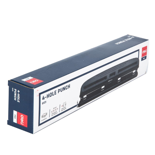 Deli Adjustable 4Hole Punch