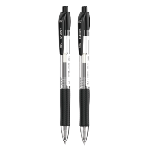 Retractable Smooth Ball Point Pen 0.7mm (1X12)