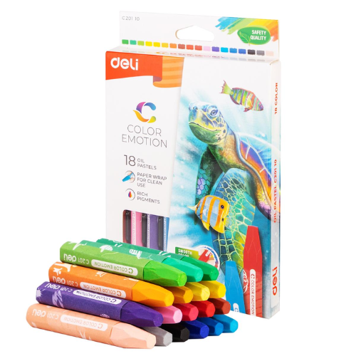 Oil Pastel 18 Color (Non-Toxic)