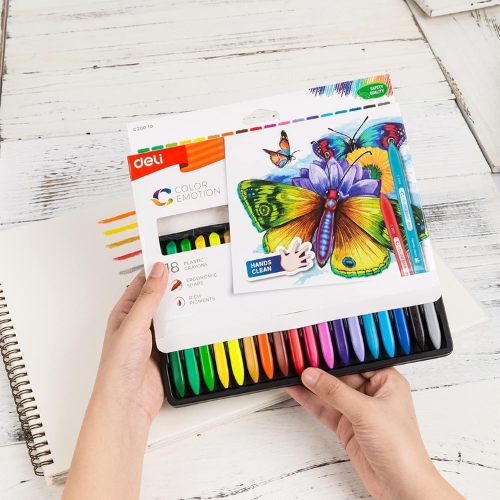 Crayon Plastic 18 Colors