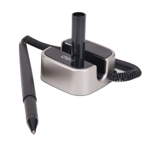 Deli Gel Ink Table Pen 0.7mm Black