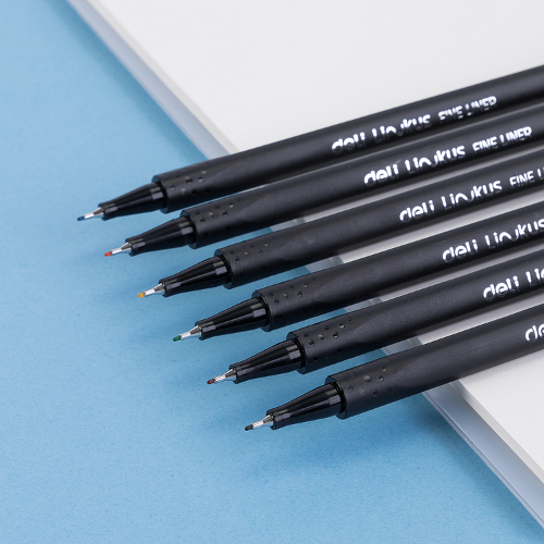 Fine Liner 6 Colors 1-5mm Washable