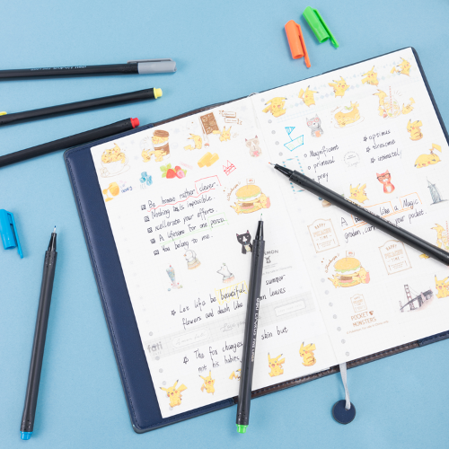 Fine Liner 12 Colors 1-5mm Washable