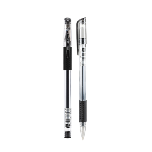 Gel Ink Pen 0.5mm (1x12) (Black) Deli