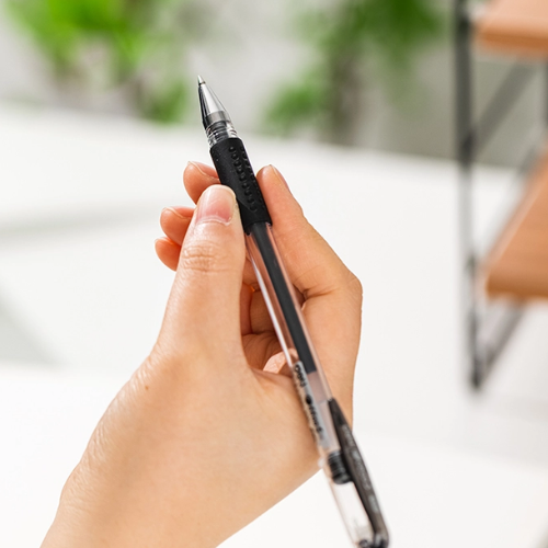 Gel Ink Pen 0.5mm (1x12) (Black) Deli