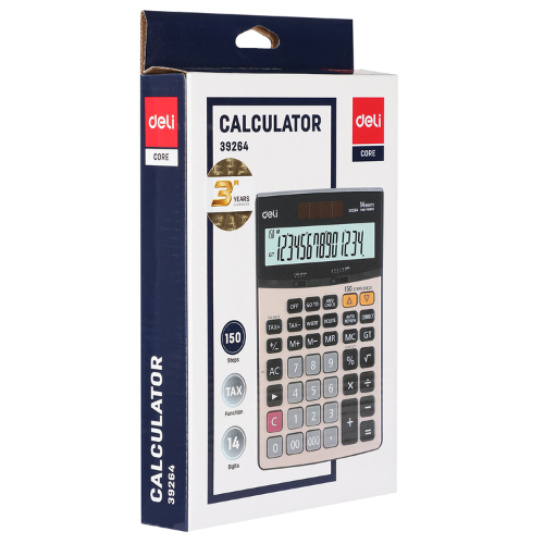 Dual Power Calculator Plastic 150 Steps 14 Digits