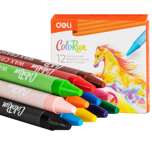 Wax Crayon 12 Colors