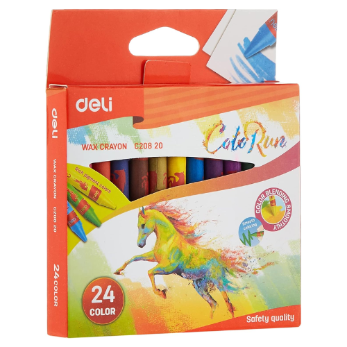 Wax Crayon 24 Colors