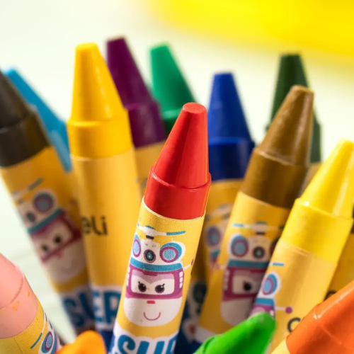 Wax Crayon 12 Colors Superwings