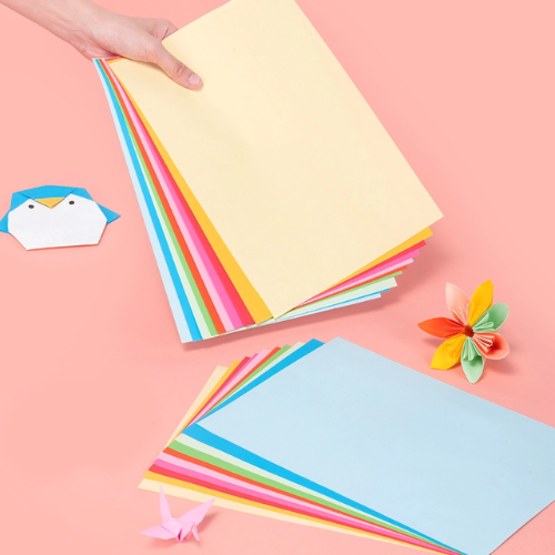 Deli Origami Paper A4 10 Color 100 Sheets