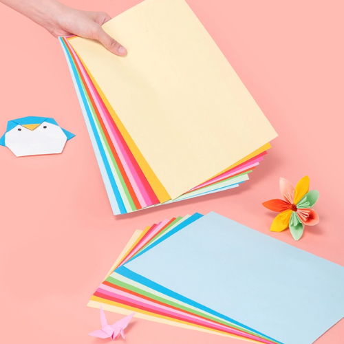 Deli Origami Paper A4 10 Color 50 Sheets