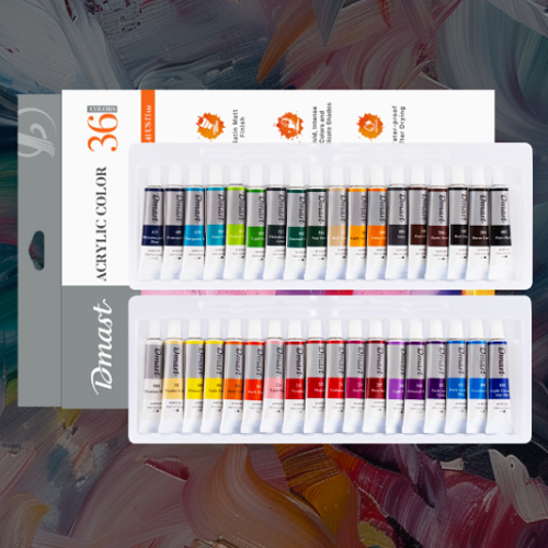 Dmast Acrylic Color 12ml 36 Colors