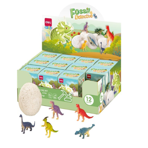 Dinosaur Egg Dig Kit 12 Models (1x12)