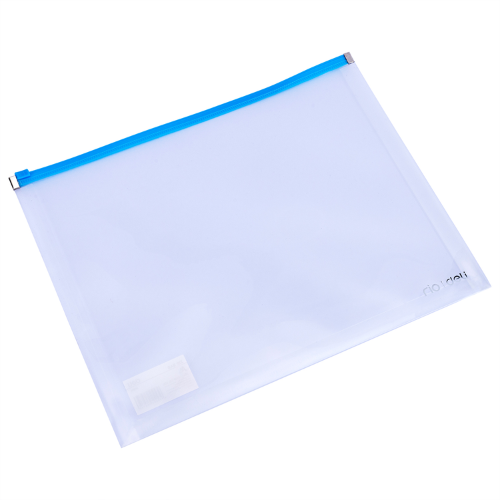 Deli A4 Transparent Zip Bag